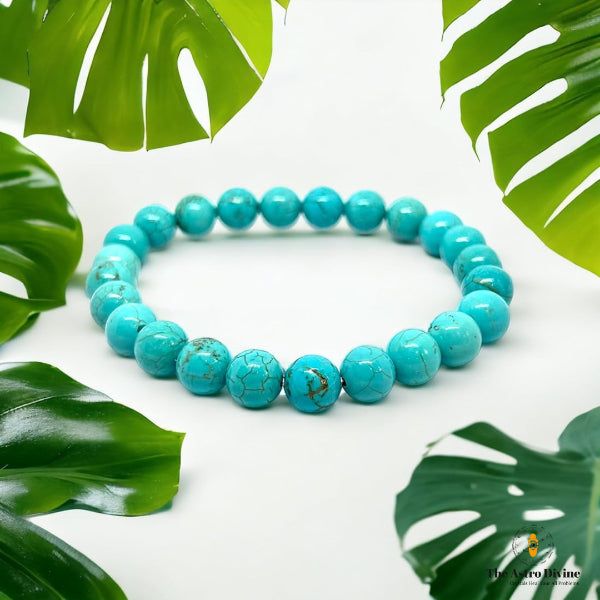 Natrual Turquoise Firoza Wealth Charm Bracelet