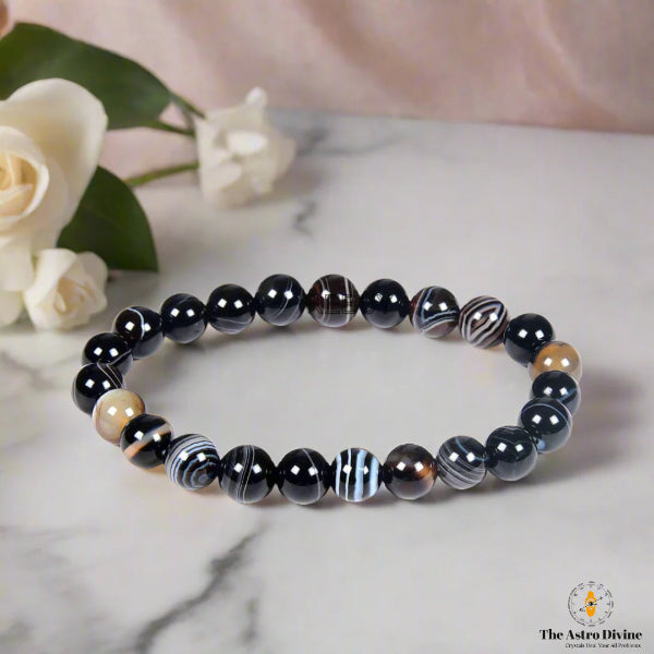 Natural Hakik Sulemani Wealth Charm Bracelet