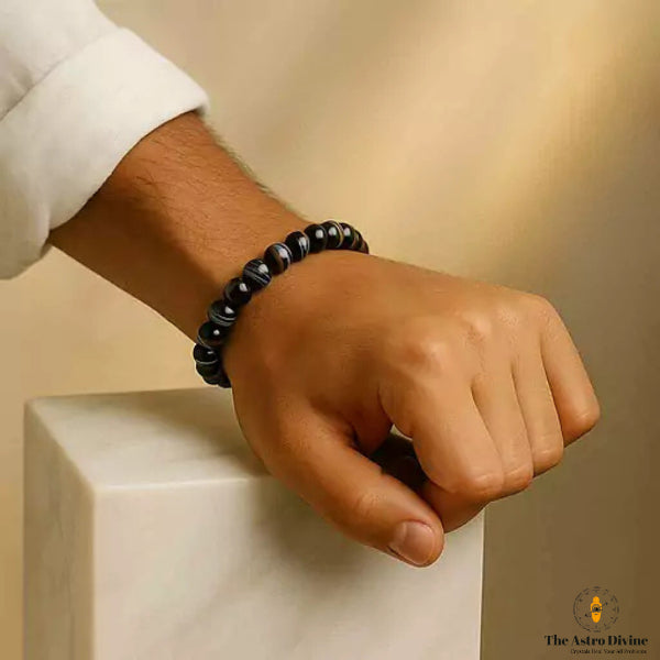 Natural Hakik Sulemani Wealth Charm Bracelet